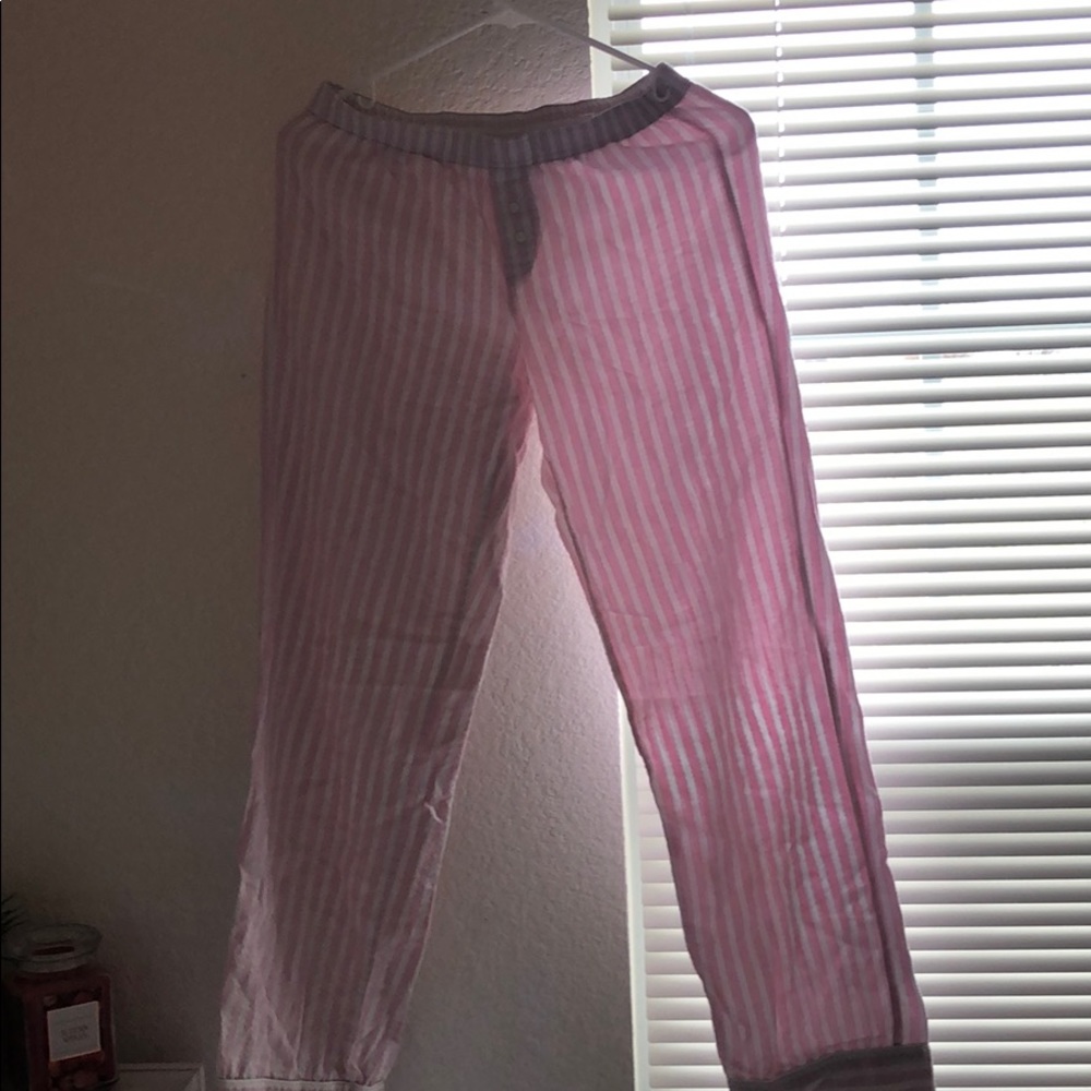 VS Pink, Silver Pajama Pants